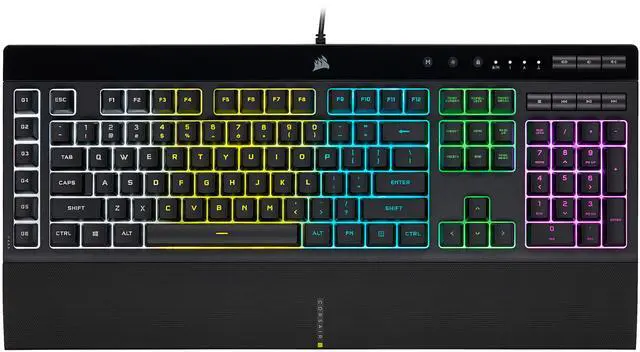 Corsair K55 RGB PRO Membrane Gaming Keyboard product photo