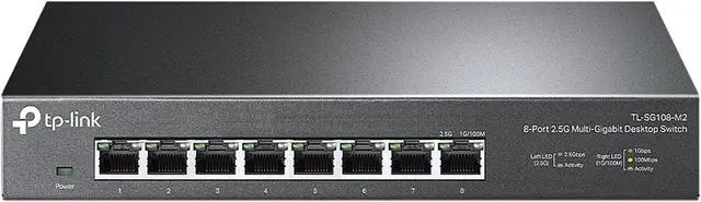 TP-Link TL-SG108-M2 8-Port 2.5G Multi-Gigabit Unmanaged Switch product photo