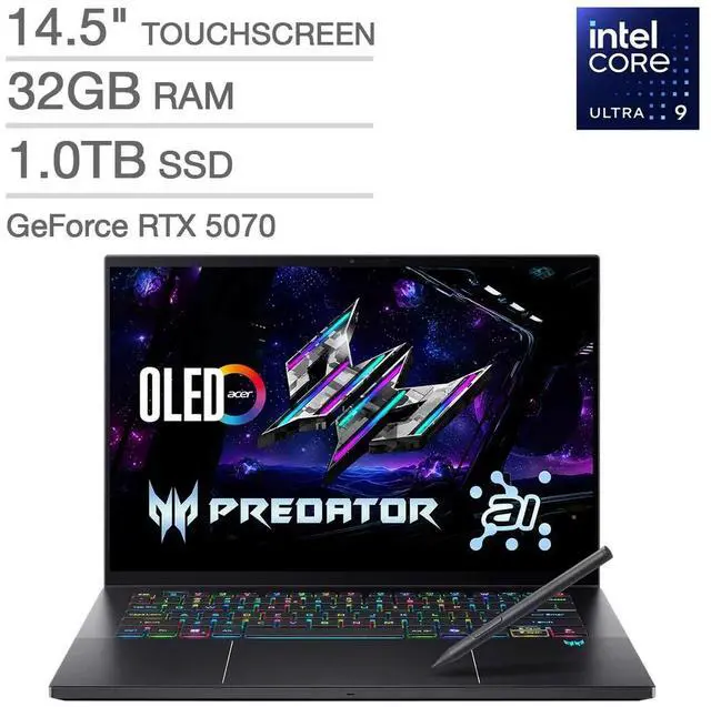 Acer Predator Triton 14 AI (RTX 5070) product photo