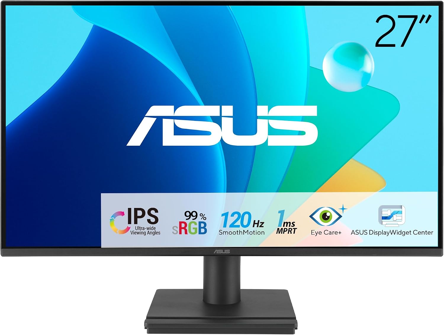 ASUS VA27EHF2 27-inch IPS Monitor product photo