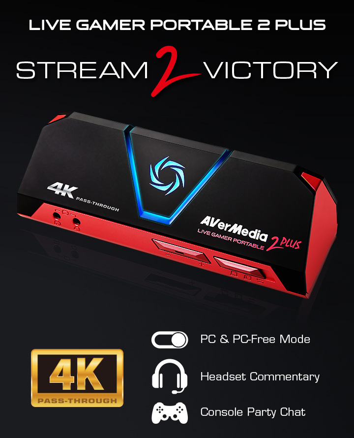 AVerMedia Live Gamer Portable 2 Plus GC513 Capture Card product photo