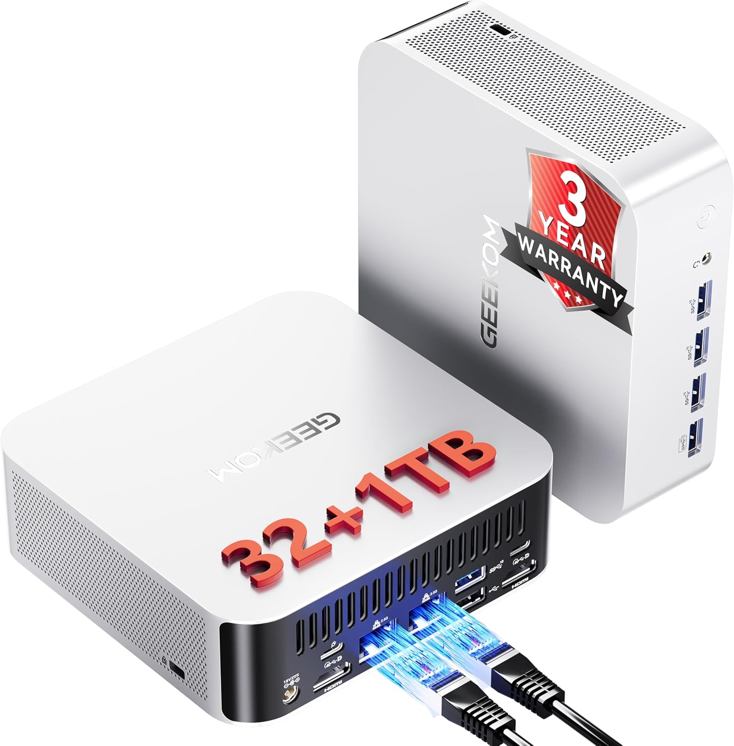 GEEKOM A9 Max (Ryzen 9 8945HS, 32GB DDR5, 1TB NVMe) product photo
