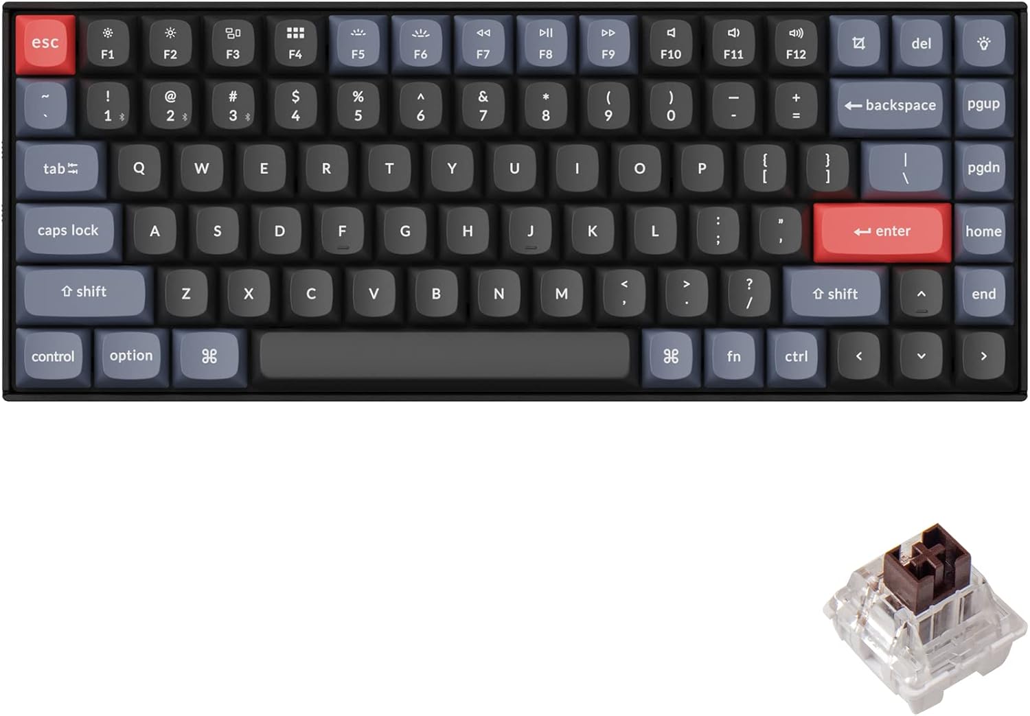 Keychron K2 Pro QMK/VIA Wireless Mechanical Keyboard product photo