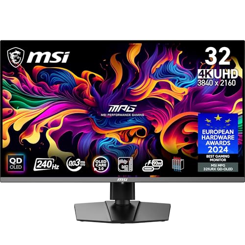 MSI MPG 321URX 32-Inch 4K QD-OLED 240Hz Gaming Monitor product photo