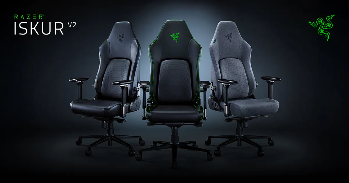 Razer Iskur V2 product photo