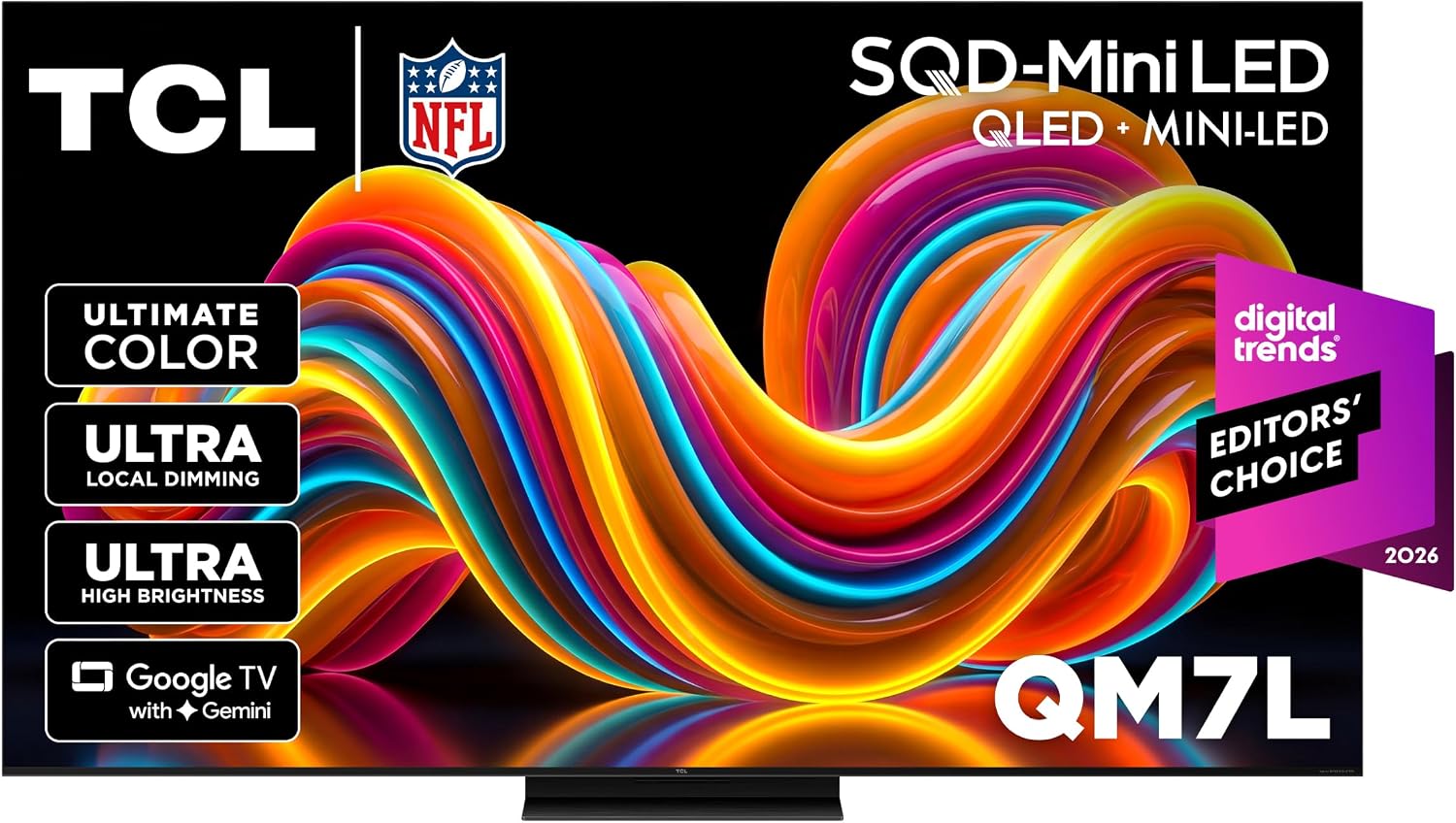 TCL 65-inch QM7L (65QM7L, 2026) product photo